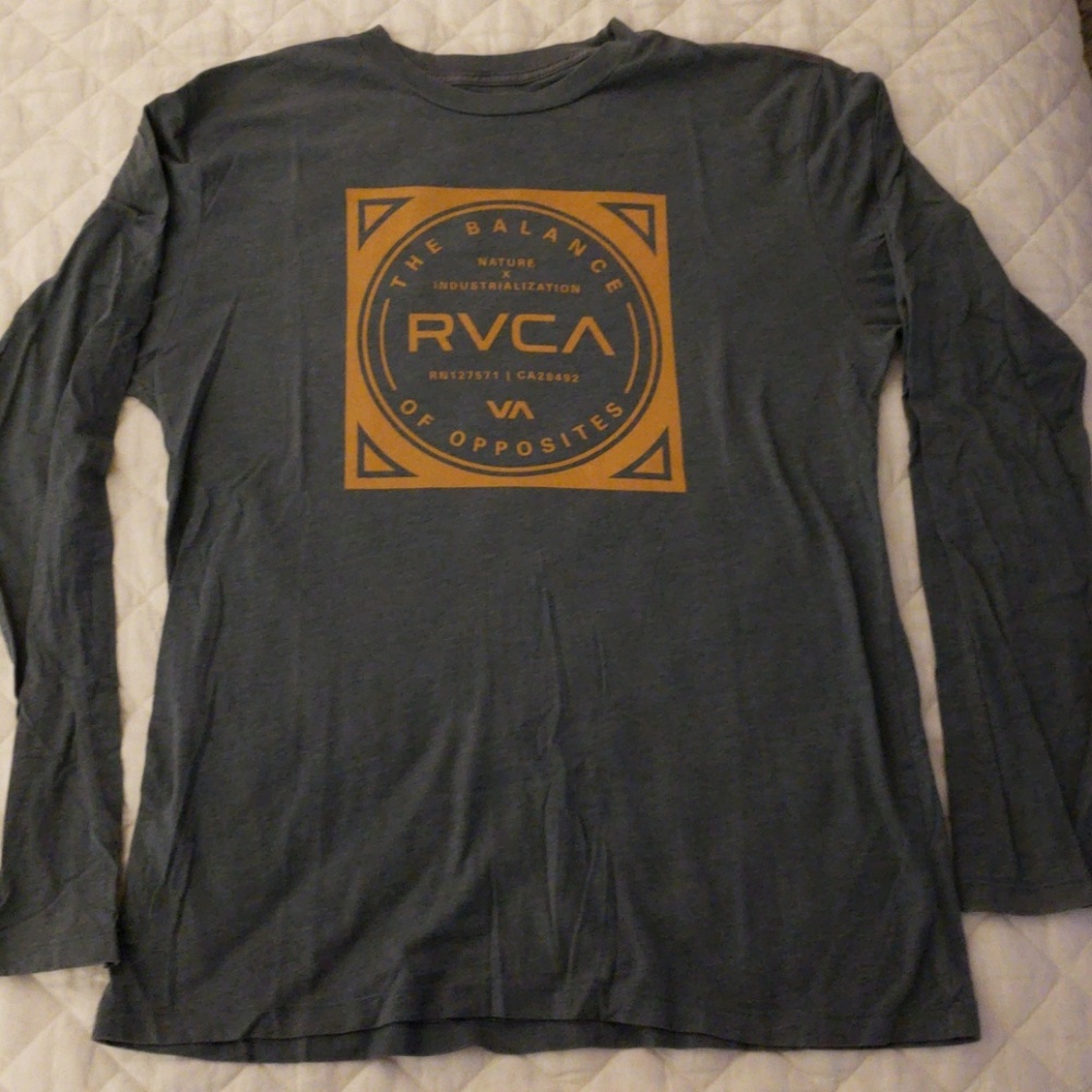 Men's RVCA long sleeve shirt